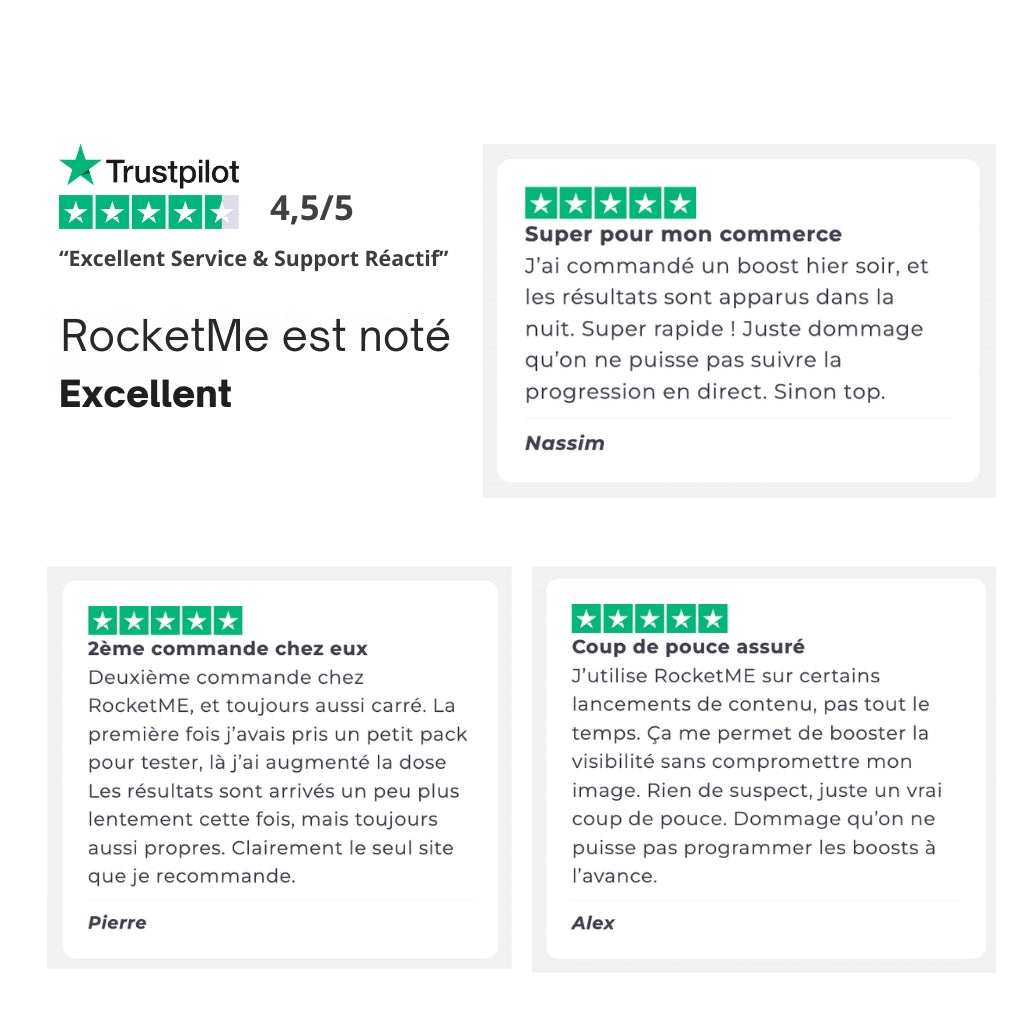 Abonnés TikTok PREMIUM 🇫🇷