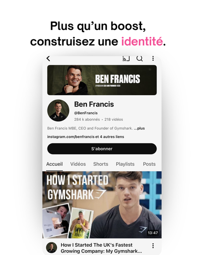 Acheter J'aimes / Likes YouTube