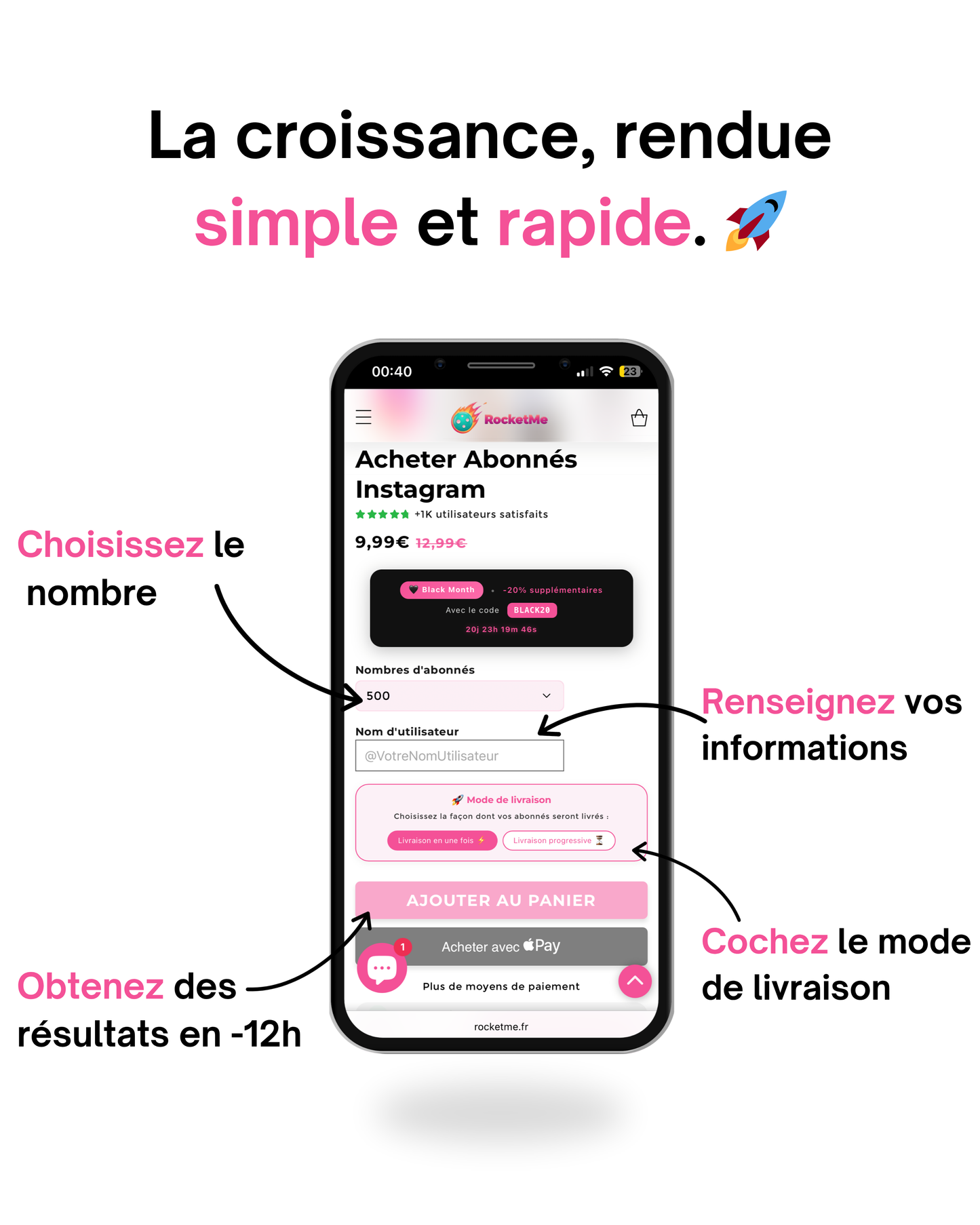 Abonnés TikTok Premium